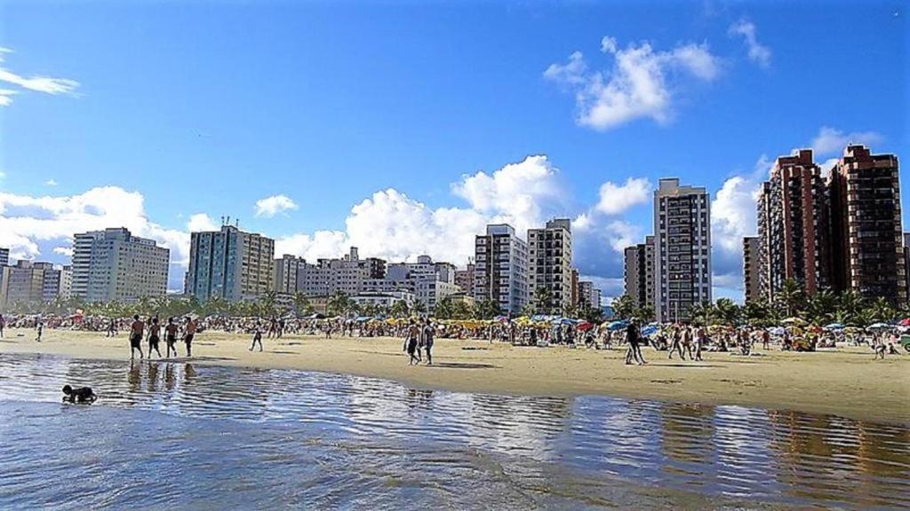 Hospedagem Primeira Quadra Da Praia Praia Grande  Luaran gambar